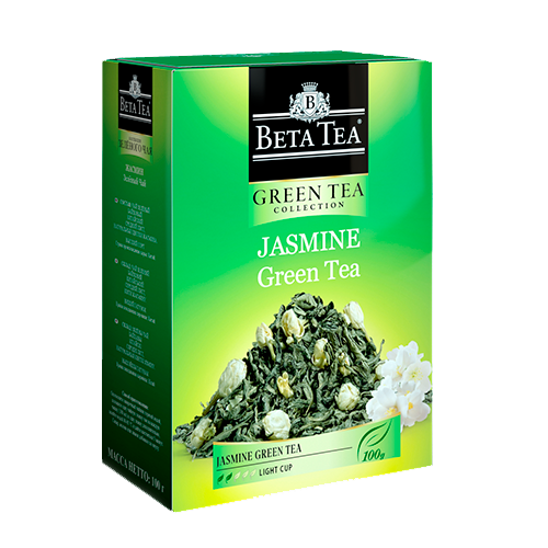 Бета Чай Зеленый с Жасмином 100 г - фото 4693