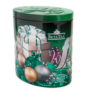 Бета Чай новогоднее настроение (упаковка цилиндр) зеленый 30 г